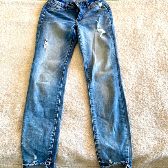 refuge Denim - Refuge skinny ankle jeans size 0